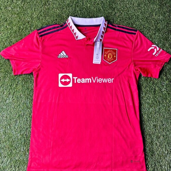 Adidas Manchester United 2022-23 Home Jersey #18 Casemiro Adult Unisex - Picture 2 of 9